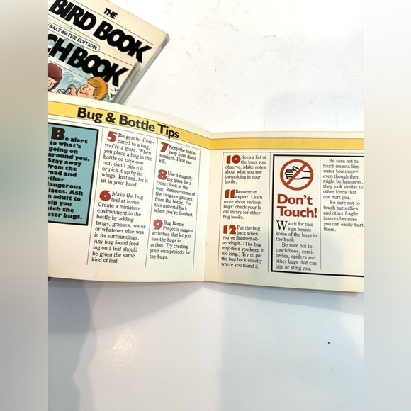 Lot of 3 Kid’s Vintage Learning Books: Bugs, Beach, Birds - Picture 7 of 7